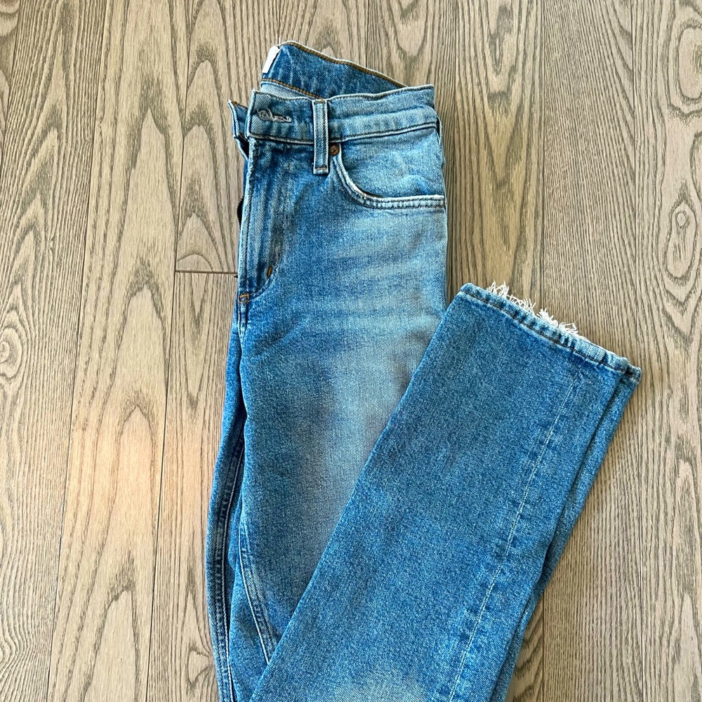 brand new agolde high rise jeans